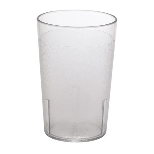 Cambro 800CW152 8 Oz. Clear Polycarbonate Camwear Tumbler - 48/Case