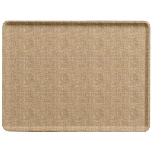 Cambro 1216D204 12" X 16" Rectangular Rattan Dietary Tray - 12/Case