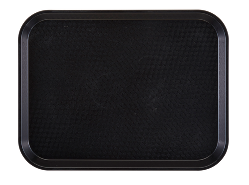 Cambro 1216FF110 11.88" Rectangle polypropylene Fast Food Tray - 24/Case