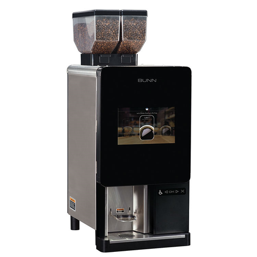 Bunn 44400.0100 (2) 3 lb Hoppers Model 220 Bean to Cup Coffee Brewer - 120 Volts