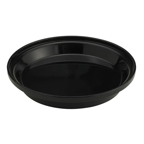Cambro HK39B110 Heat Keeper Black Insulated Base for 9" Plate