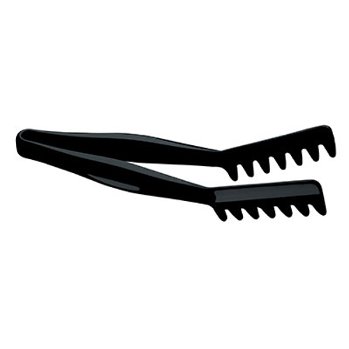Cambro TGA11110 10-13/16" Black Tongs - 12/Case