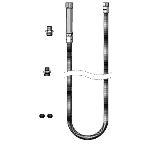 T&S Brass B-0072-Hp Hose 72" Flexible