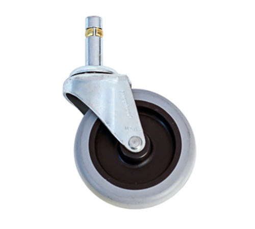 New Age C405 3" Dia TPR On Polyolefin Core Swivel Caster