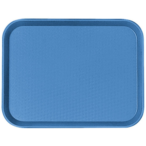 Cambro 1014FF168 10.04" Red Rectangle Fast Food Tray - 24/Case