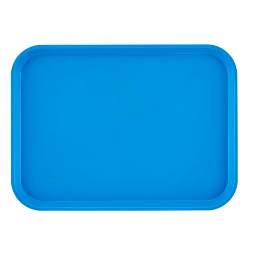 Cambro 1014FF168 10.04" Red Rectangle Fast Food Tray - 24/Case