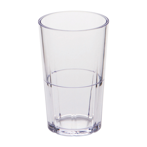 Cambro LDT5152 5 Oz. Clear SAN Plastic Lido Tumbler - 36/Case