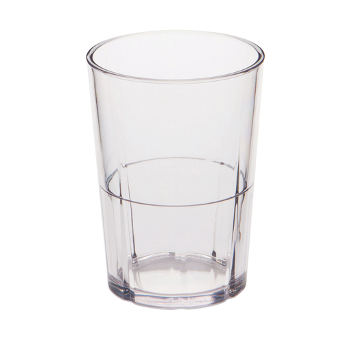 Cambro LDT6152 6 Oz. Clear SAN Plastic Lido Tumbler (Case of 36)