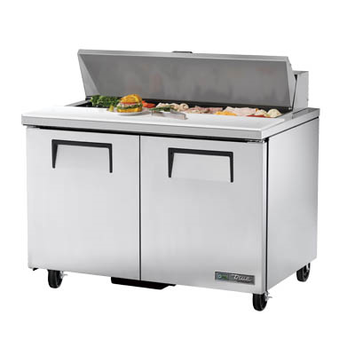 True TSSU-48-12-HC 48-3/8"W Two Door Sandwich/Salad Unit