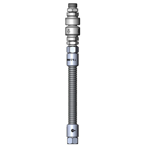 T&S Brass B-0012-VB Hose 12" flexible