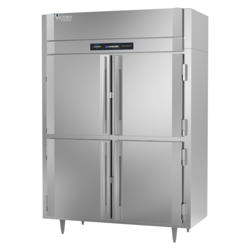 Victory FS-2N-S1-HD-HC 58.38" W Two-Section Solid Door Reach-In UltraSpec Series Freezer Featuring Secure-Temp Technology - 115 Volts