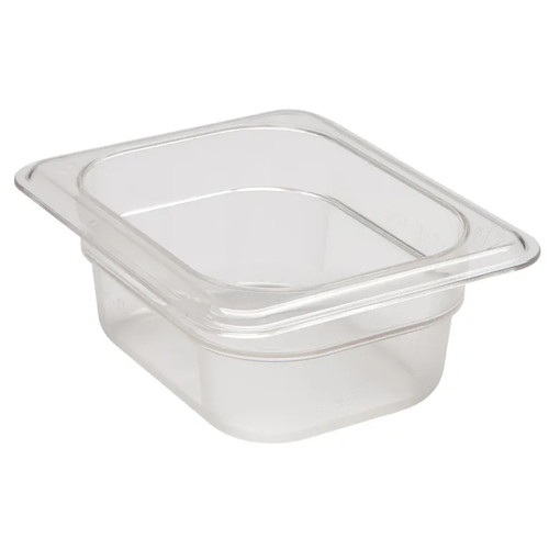 Cambro 82CW135 Camwear 1/8 Size Clear Food Pan 2-1/2" Deep