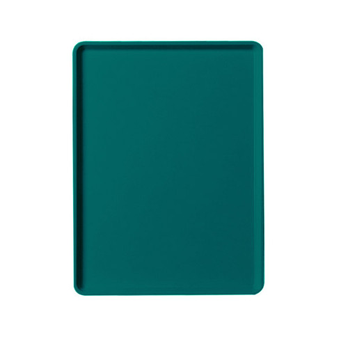 Cambro 1219D414 12" X 19" Rectangular Teal Dietary Tray - 12/Case