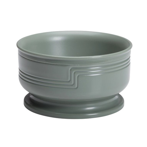 Cambro MDSB9447 9 Oz. Green Polypropylene Large The Shoreline Collection Bowl