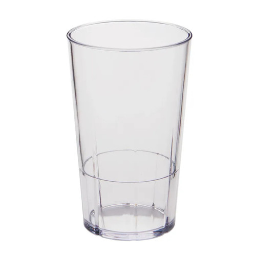 Cambro LDT16152 16 Oz. Clear SAN Plastic Lido Tumbler - 36/Case