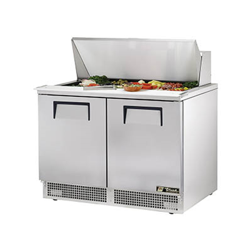 True TFP-48-18M 48.13" W Two-Section Two Door Sandwich/Salad Unit
