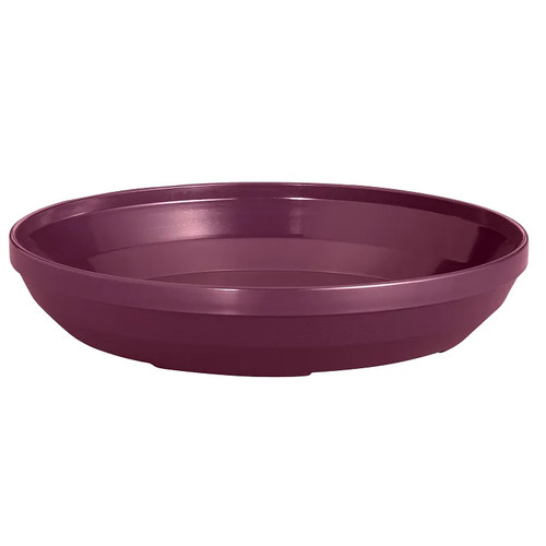 Cambro MDSL9487 Cranberry Plastic The Shoreline Collection Pellet Underliner - 12/Case