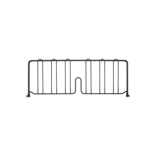 Metro DD24Bl Super Erecta Shelf Divider 8"H Black Finish