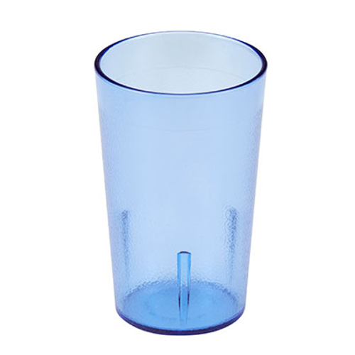 Cambro 500P401 5.2 Oz. Slate Blue SAN Plastic Textured Exterior Colorware Tumbler - 48/Case