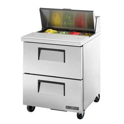 True TSSU-27-08D-2-HC 27.63" W One-Section Two Drawer Sandwich/Salad Unit