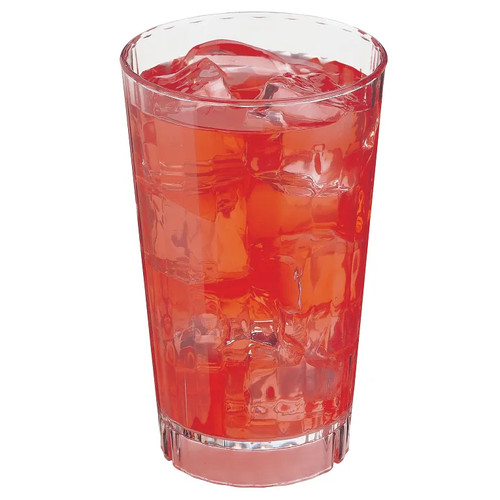 Cambro HT5CW135 5 Oz. Clear Polycarbonate Camwear Huntington Tumbler - 36/Case