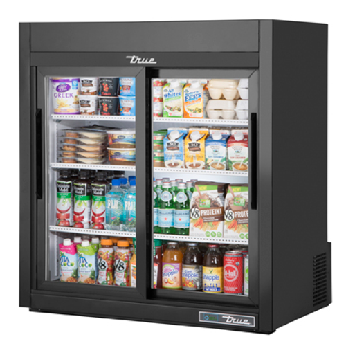 True GDM-09-SQ-HC-LD 36"W Refrigerated Merchandiser Countertop
