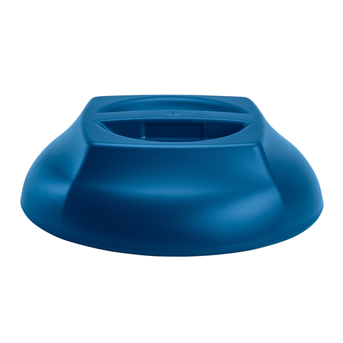 Cambro MDSHD9497 The Harbor Collection Navy Blue 10 1/4" Polypropylene Dome - 12/Case