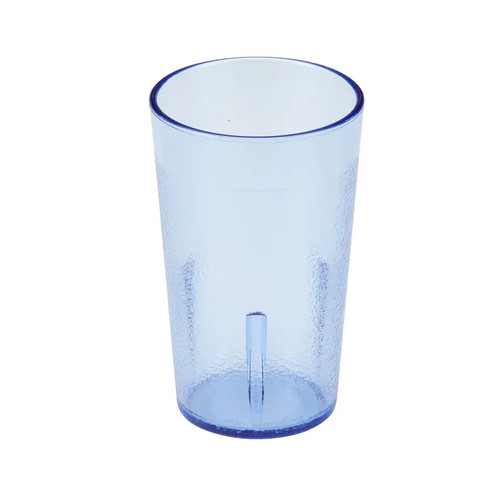 Cambro 950P401 9.8 Oz. Slate Blue SAN Plastic Textured Exterior Colorware Tumbler - 72/Case