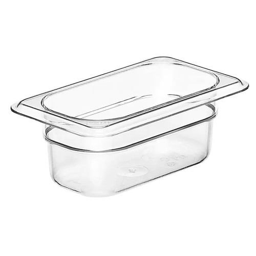 Cambro 92CW135 Camwear 1/9 Size Clear Food Pan 2-1/2" Deep