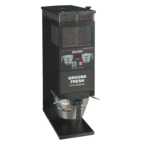 Bunn 33700.0000 6 lb Hopper G9-2T DBC Coffee Grinder - 120 Volts