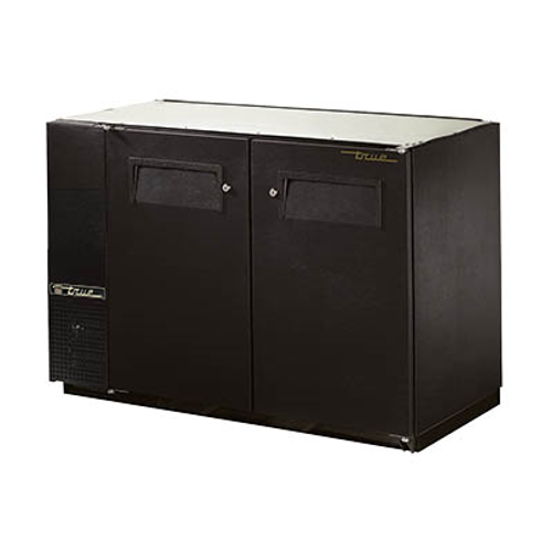 True TBB-24GAL-48-HC 47.88"W Two-Section Solid Door Back Bar Cooler