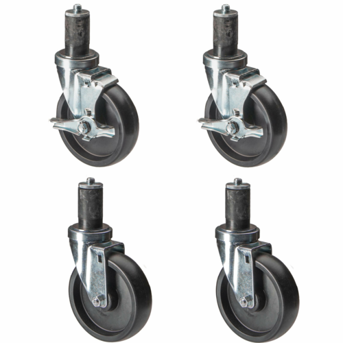 Vulcan ABC-CAST Casters with 2 Locking Wheels