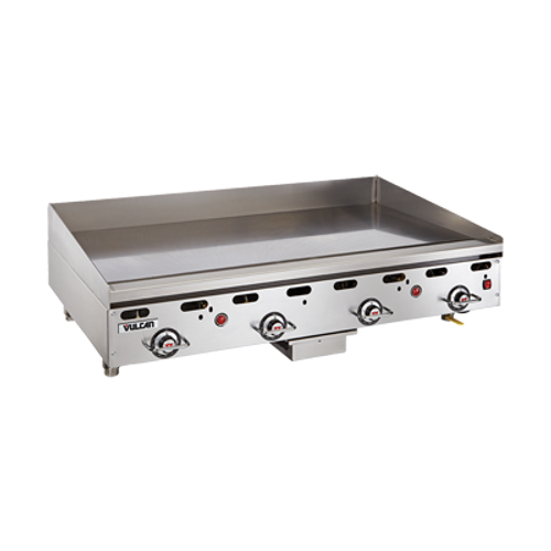 Vulcan 936RX-30-NG 36" W Stainless Steel Natural Gas Countertop Heavy Duty Griddle - 81,000 BTU