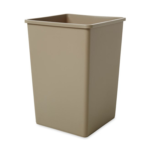 Rubbermaid FG395800BEIG Container 35 Gallon Plastic Beige Untouchable Container (4 Each Per Case)