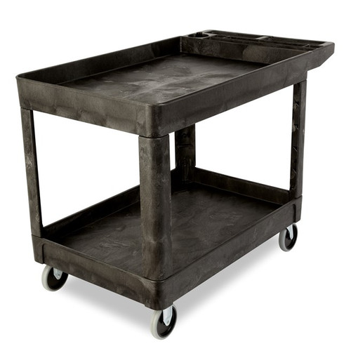 Rubbermaid FG452089BLA Utility Cart 500 Lb. Capacity Open Base Structural Foam Black