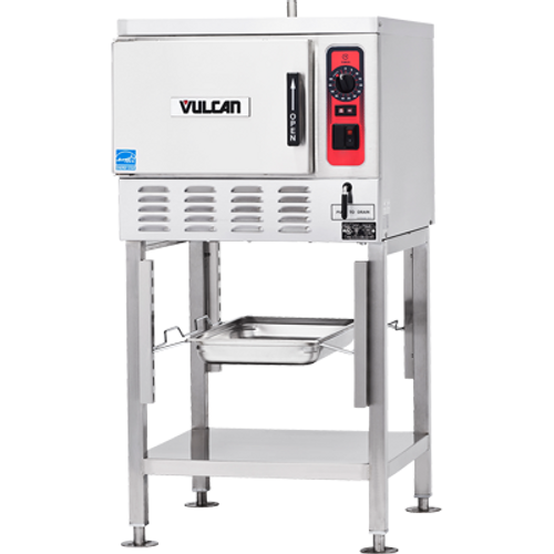 Vulcan C24EO5 5 Pans Electric Countertop Steamer - 208 Volts 3 Phase 12 kW