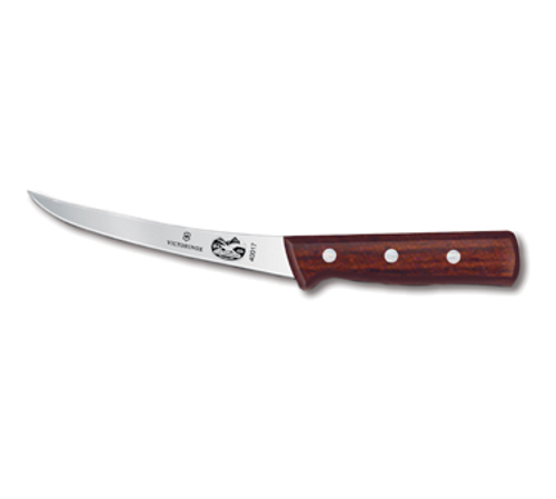 Victorinox Swiss Army 5.6606.15-X1 6" Boning Knife with Rosewood Handle