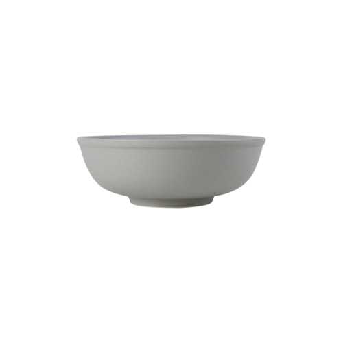 Tuxton VGB-3503 7-5/8" 35 Oz. Porcelain Matte Gray Round Menudo Bowl (1 Dozen)
