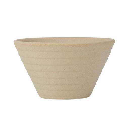Tuxton VYB-080 7-3/4 Oz. Porcelain Matte Beige Round Bouillon (2 Dozen Per Case)