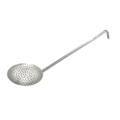 Winco SCS-6 5.75" W Round Stainless Steel Perforated Skimmer