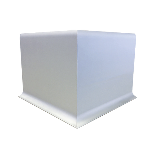 New Age 9790C 5"W x 5"H Aluminum Outside Corner Cove Baseboard