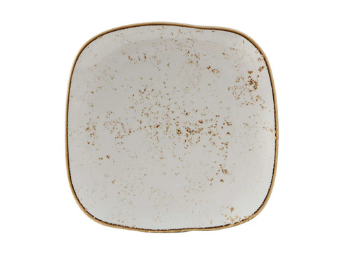 Tuxton GGA-501 Porcelain Agave Square Plate (1 Dozen)