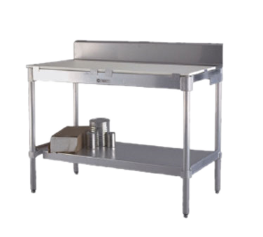 New Age 24PBS60KD Work Table 60"W x 24"D with Poly Top
