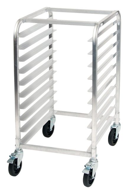 Winco AWRK-10 Sheet Pan Rack Mobile Half Height (10) 18"