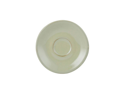 Tuxton Gas-086 5" Ceramic Sagebrush Round Espresso Saucer (2 Dozen Per Case)