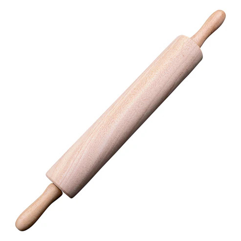 Winco WRP-15 Rolling Pin 2-3/4" Dia. x 15" Long Wood