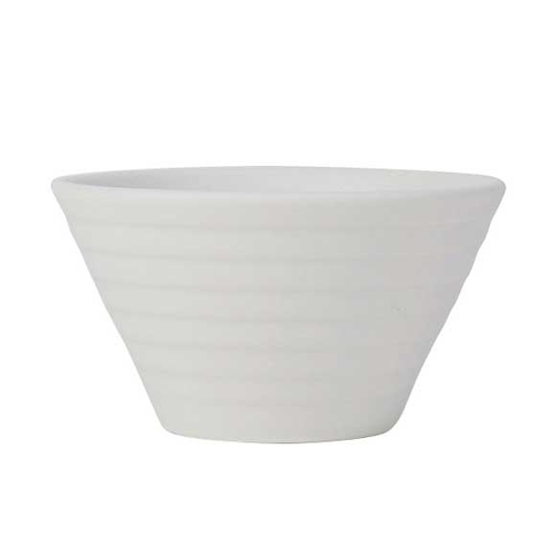 Tuxton VWB-080 7-3/4 Oz. Porcelain Matte White Round Bouillon (2 Dozen Per Case)