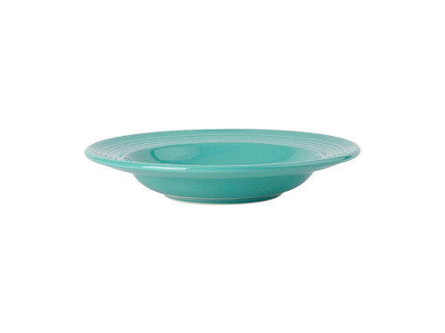 Tuxton CID-090 9" 12 Oz. Ceramic Island Blue Round Soup Bowl (2 Dozen Per Case)