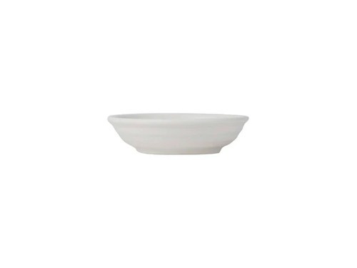 Tuxton VWD-041 4-1/4" 3-1/2 Oz. Porcelain Matte White Round Fruit Dish (2 Dozen Per Case)