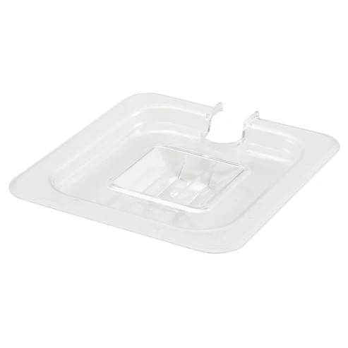 Winco SP7600C 1/6 Size Polycarbonate Poly-Ware Food Pan Cover